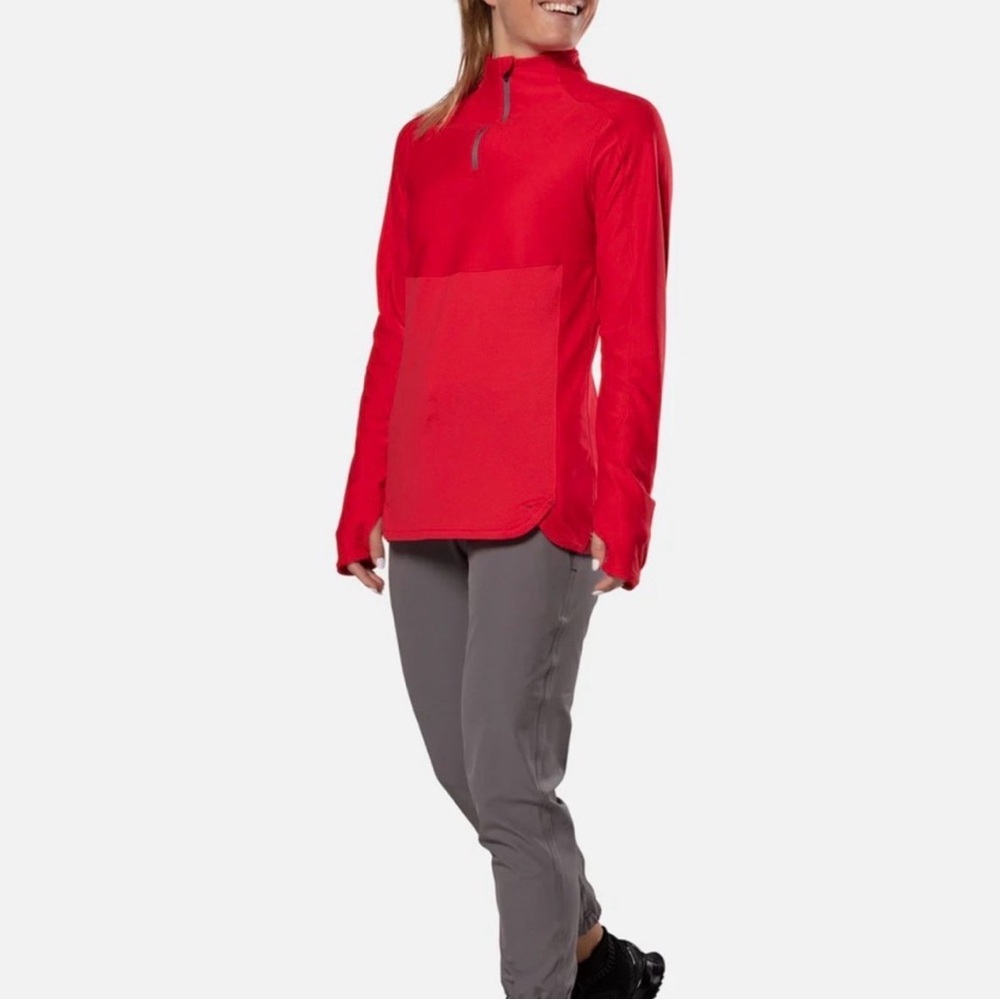 Nathan 3/4 Zip Tempo Top